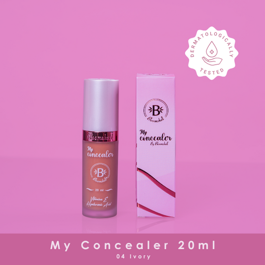 New: Corrector Liquido Alta Cobertura My Concealer Blomshell BL1010 Tono 04