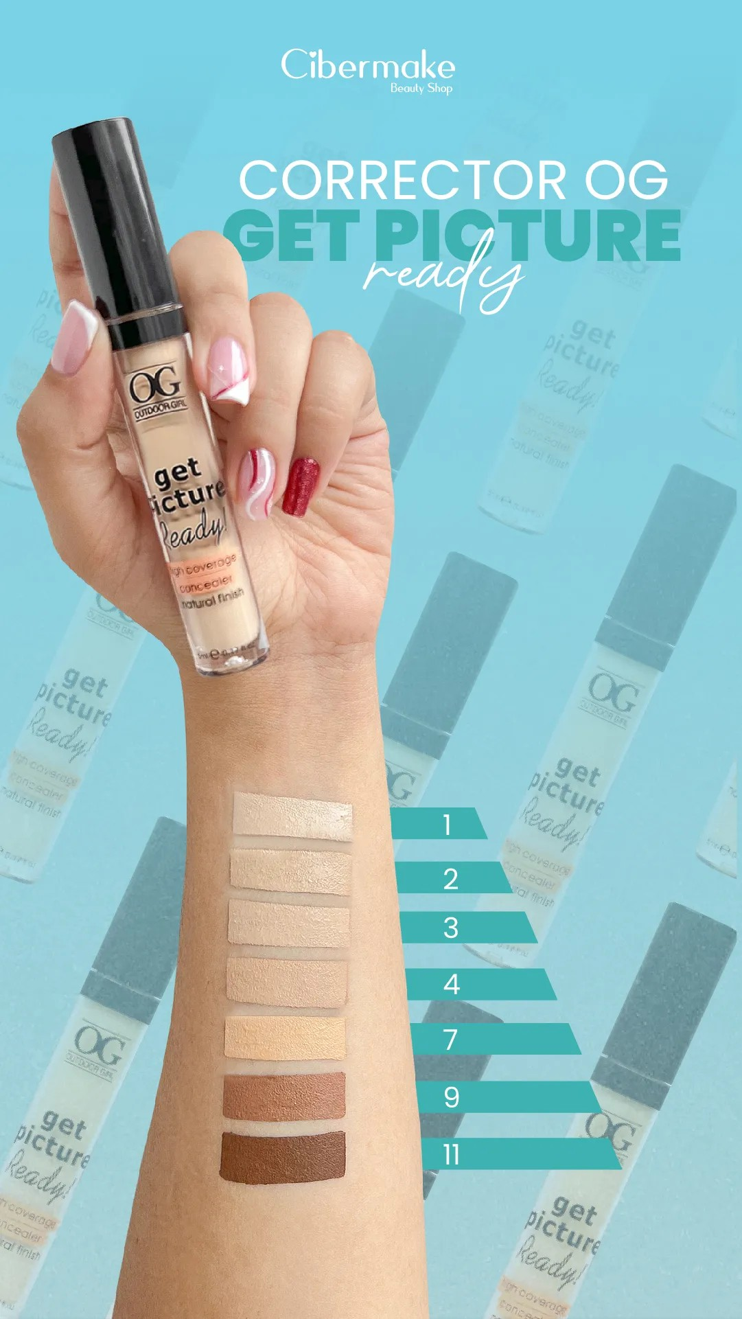 Corrector Liquido Maximo Cubrimiento Get Picture OG Tono 03