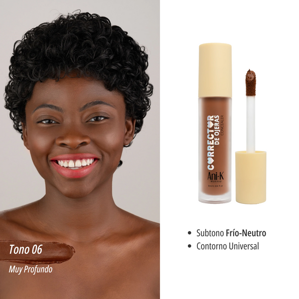 Nuevo! Corrector Liquido Alta Cobertura Bonita Anik - Tono 06 CA2668