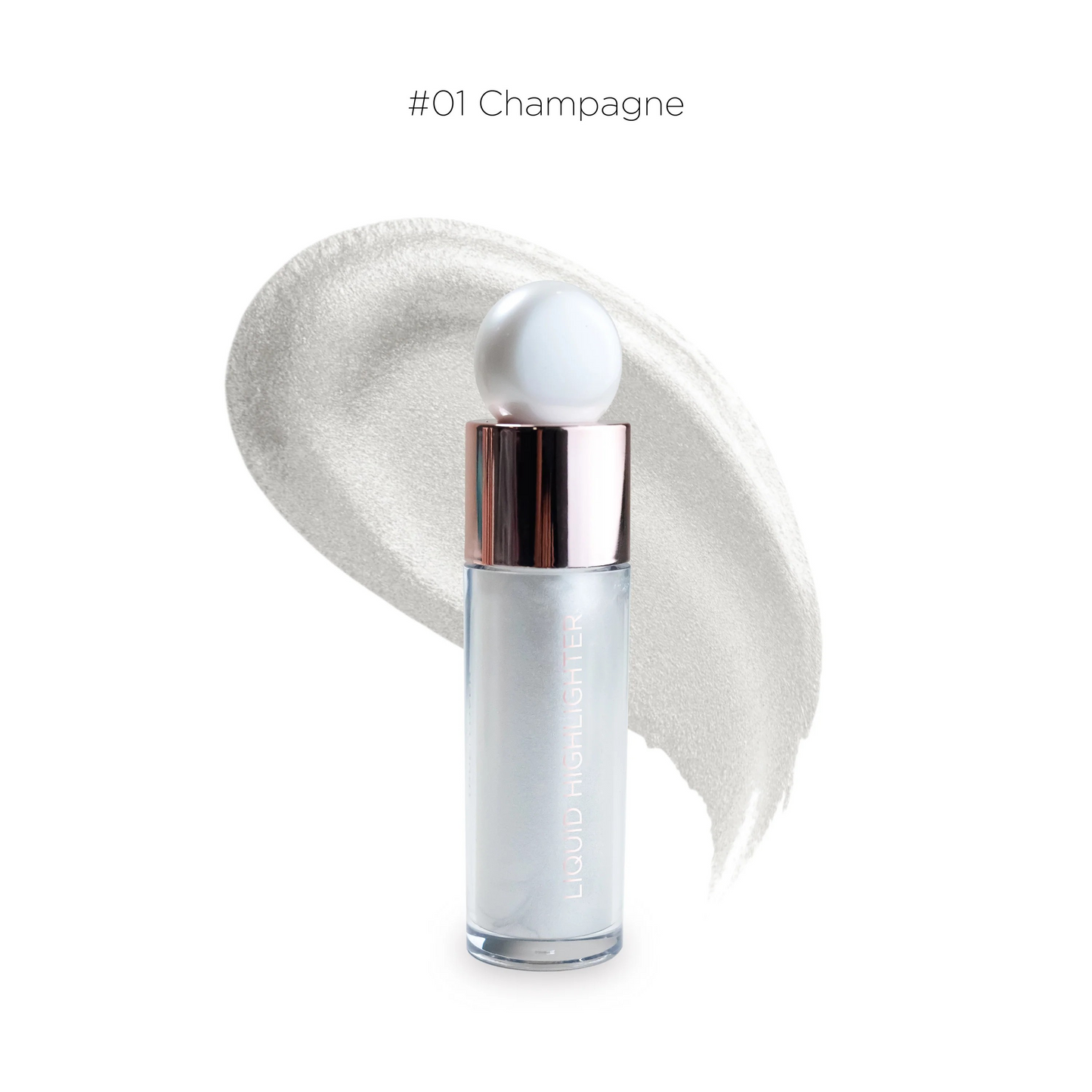 Iluminador Liquido Efecto Glowy True Lover - Champagne - NI-24508