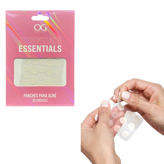 Parches Anti Acné Transparentes X36 Unidades OG C05