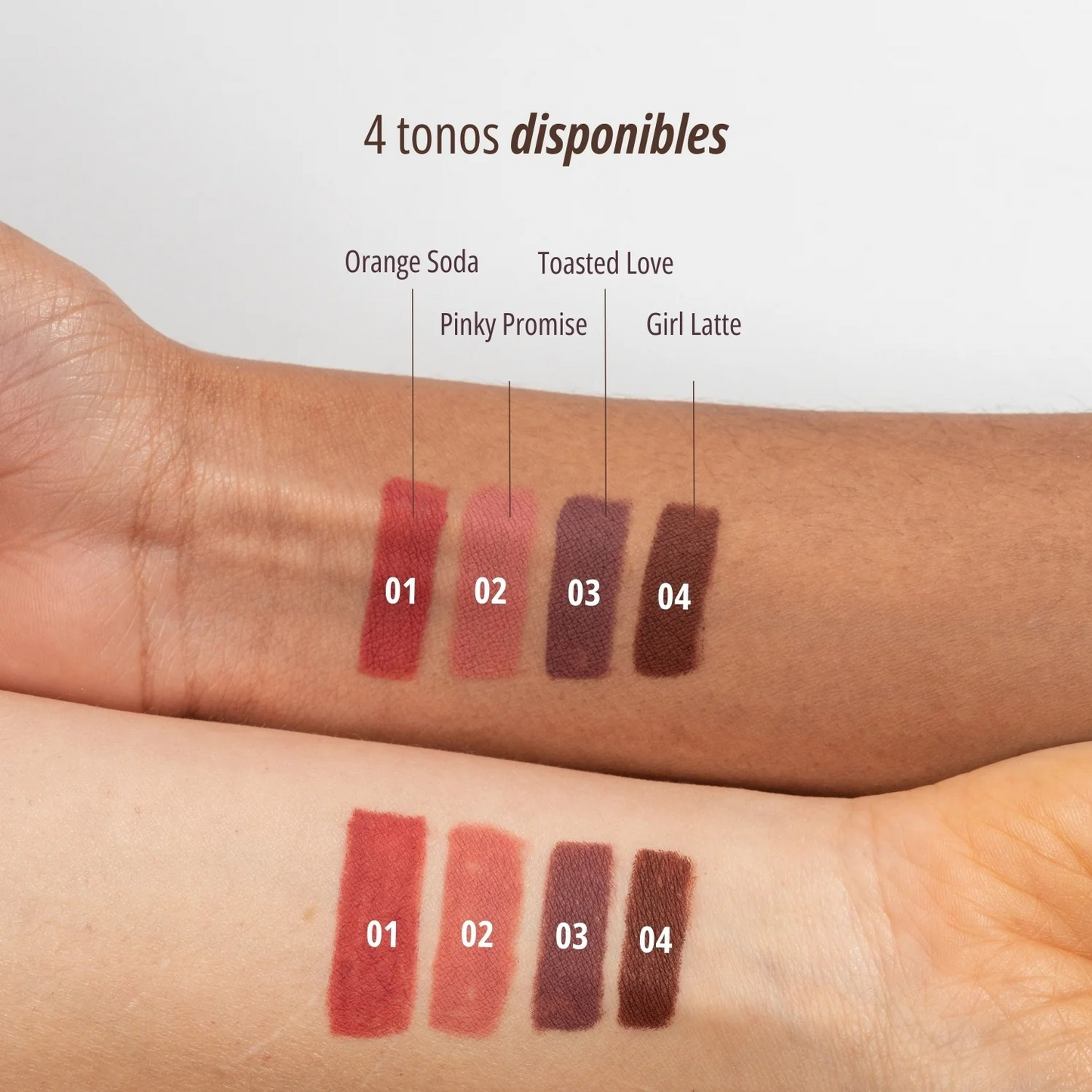 Lápiz Para Labios Retráctil Kiis Definition Anik - T03 Toasted Love CA2293