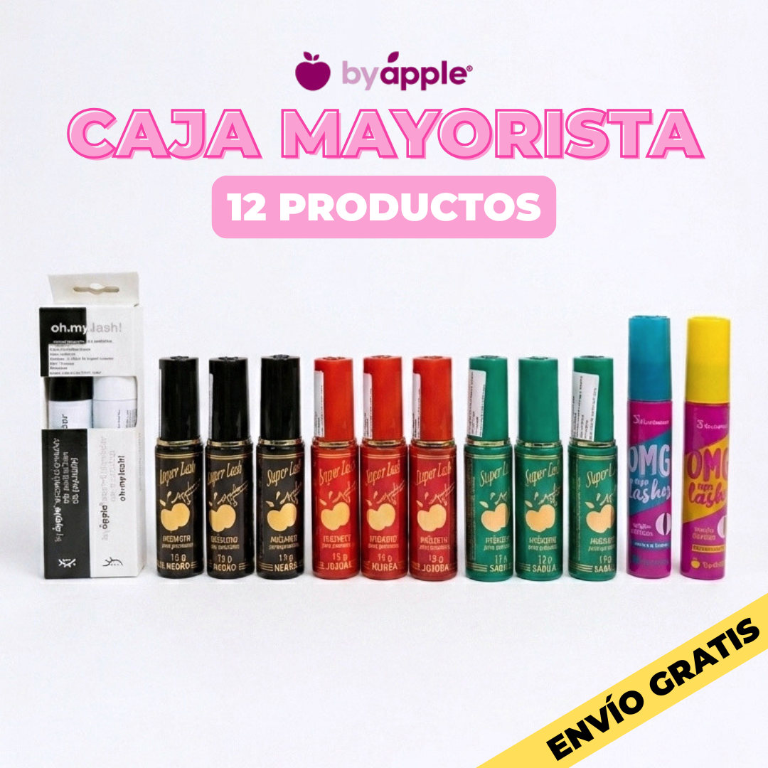 Caja mayorista BY APPLE - 12 PRODUCTOS