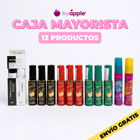 Caja mayorista BY APPLE - 12 PRODUCTOS