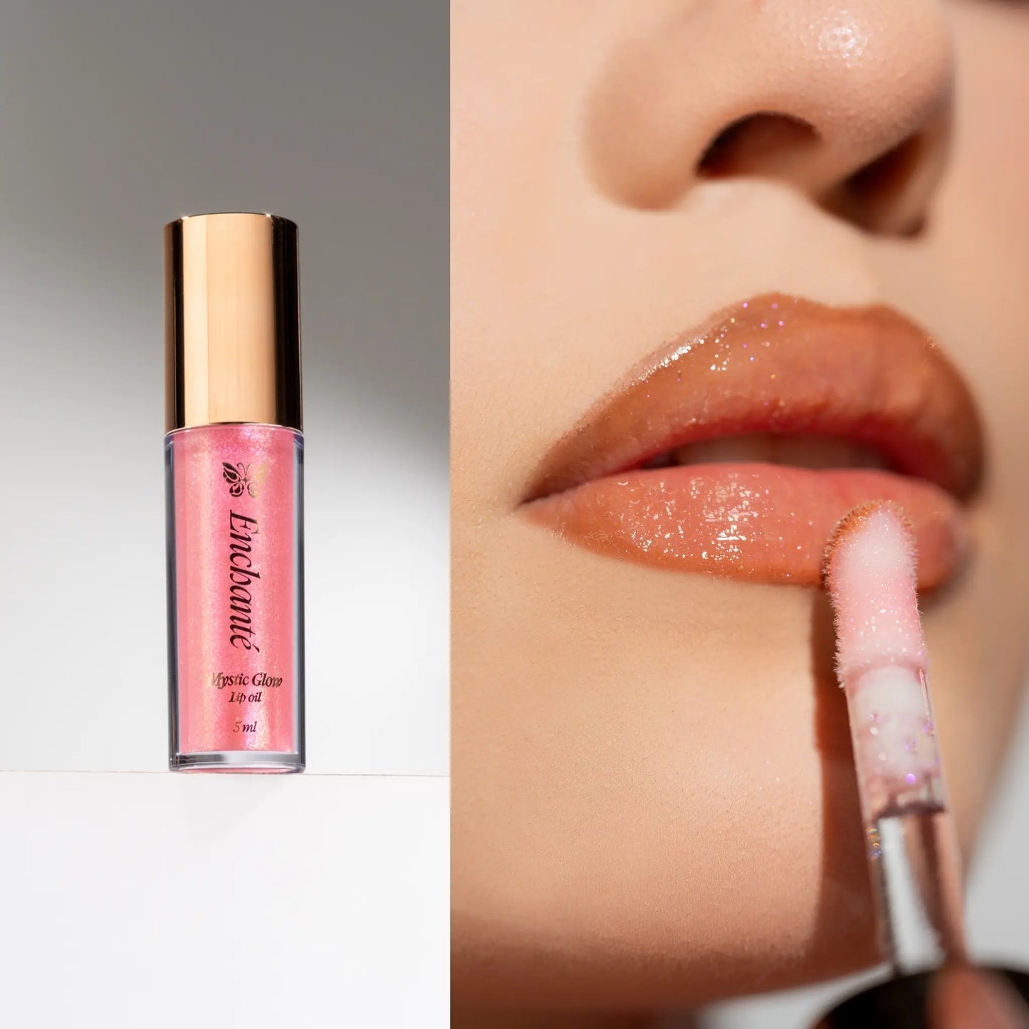 Lip Oil Mystic Glow Con Brillos Echanté EC029