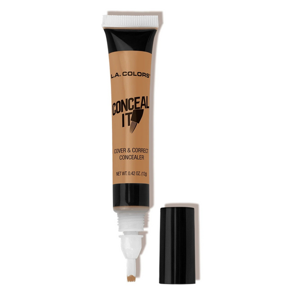 Corrector Liquido Conceal It Con Aplicador LA Colors Tono Tan CC567