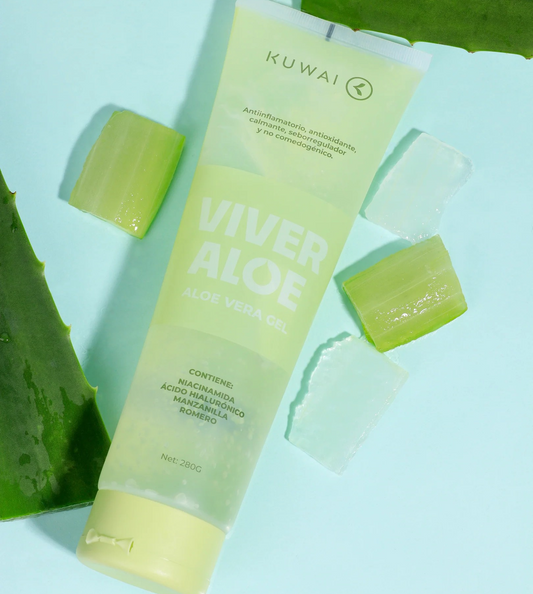 Gel Hidratante Facial y Corporal Aloe Vera Gigante 280 ml - Kuwai Beauty