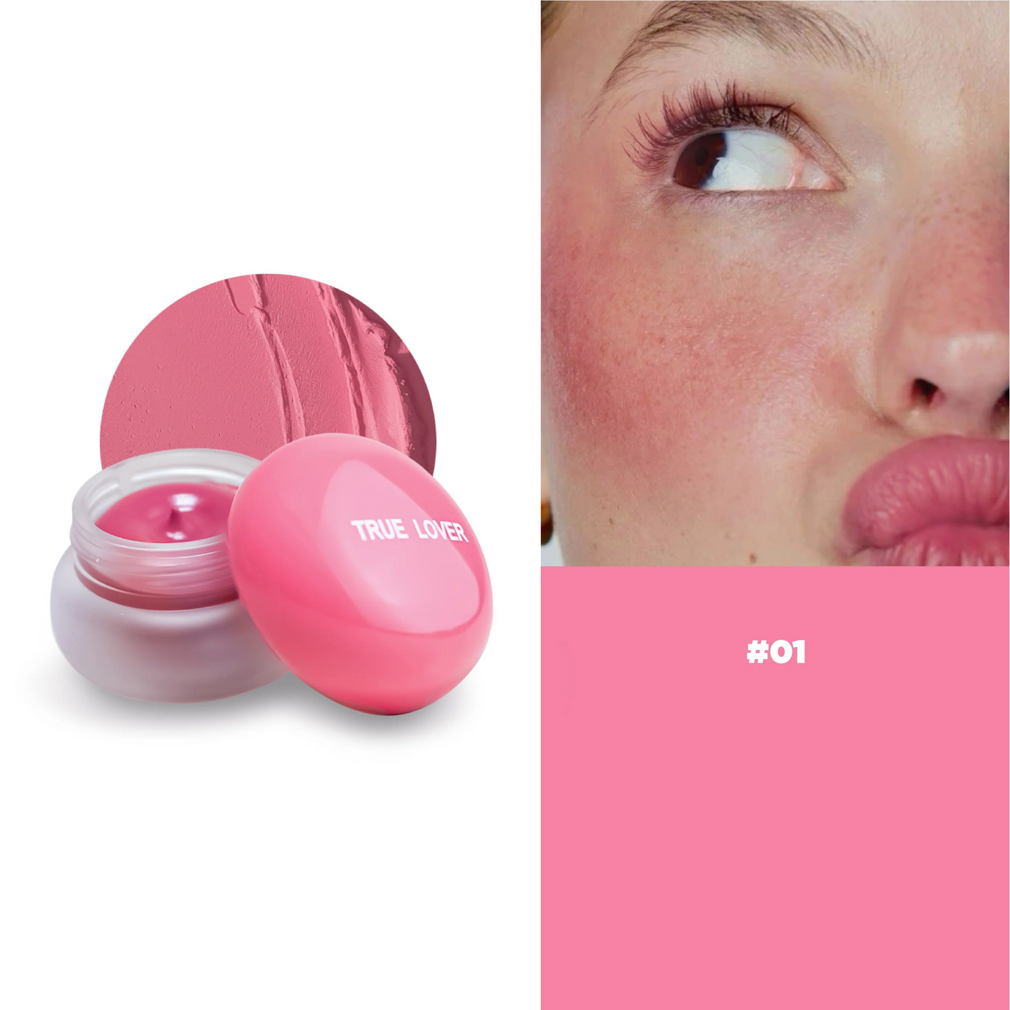 Gloss Y Rubor Mousse True Lover - Tono 01 NI-24911