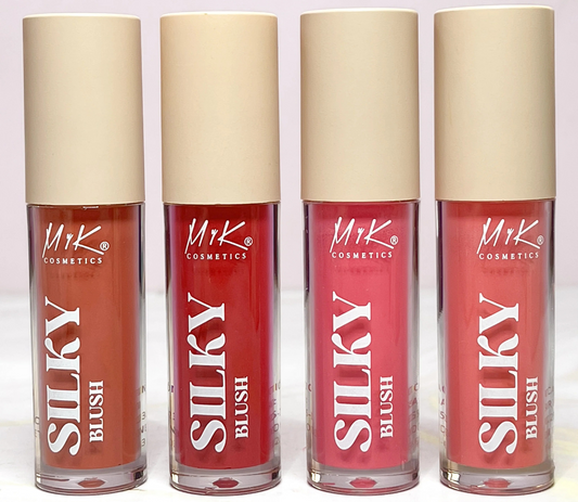 Rubor Liquido Silky Blush Aplicador Premium MYK Tonos Surtidos MYK6203