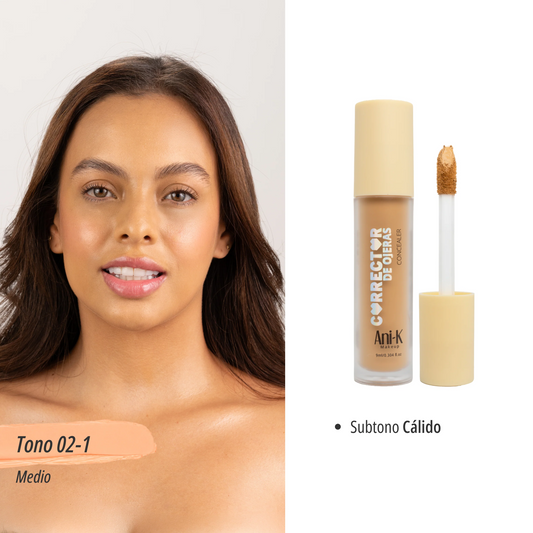 Nuevo! Corrector Liquido Alta Cobertura Bonita Anik - Tono 02-1 CA2668