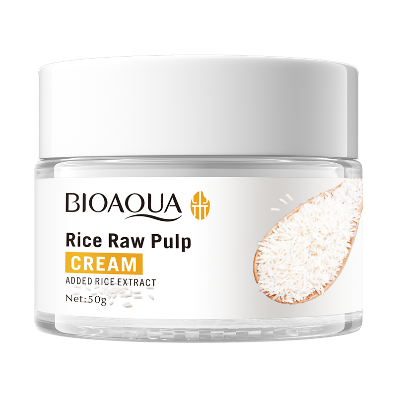Crema Facial Hidratante de Arroz 50g BQY56303 Bioaqua