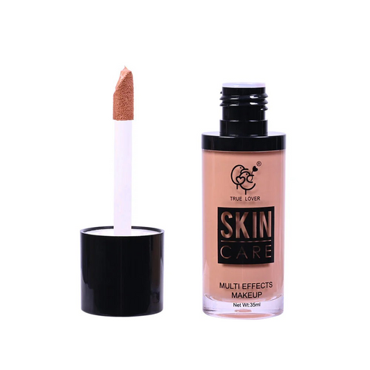 Base Liquida Alta Coberutura Con Aplicador Skincare True Lover Tono-04