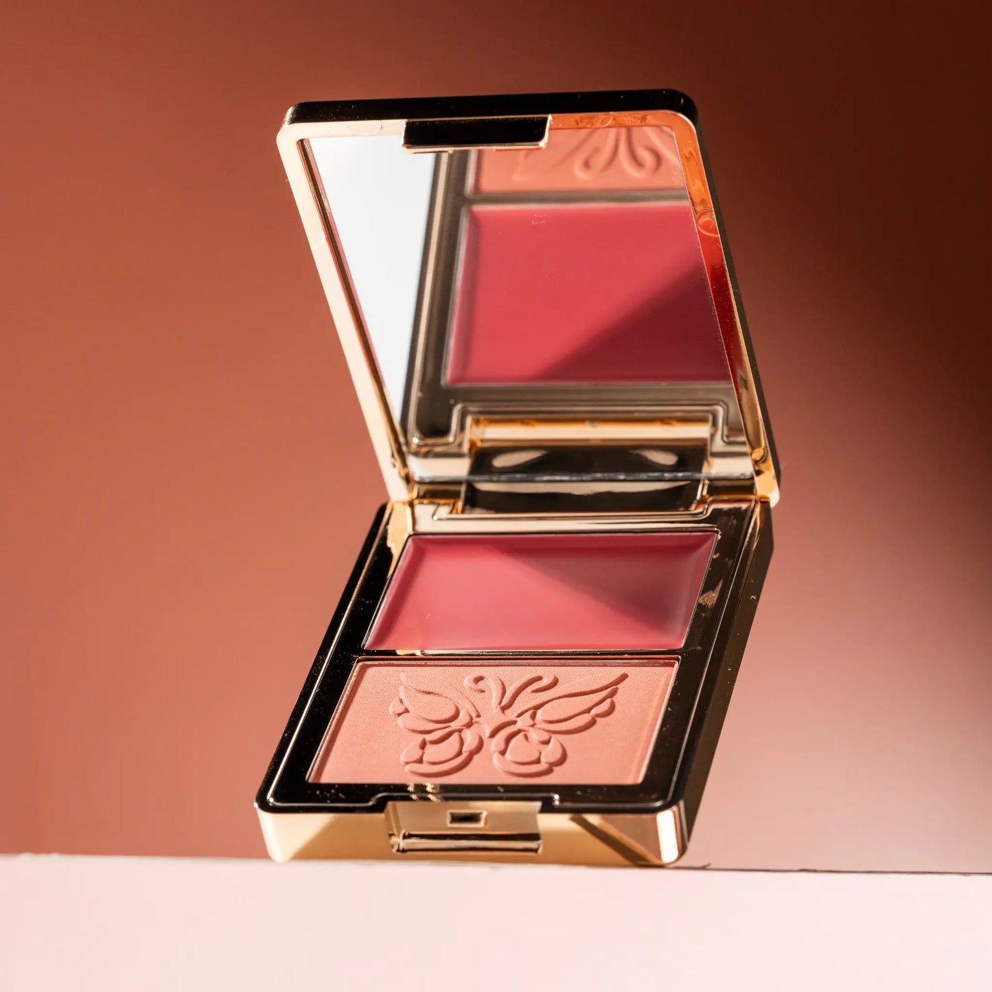 Rubor Vibrant Blush Duo Con Espejo Tonos Surtidos Enchanté EC020