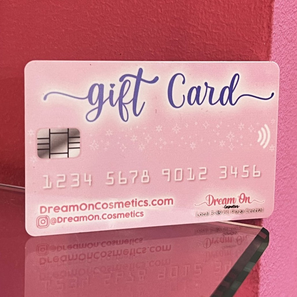 Tarjeta de Regalo Dream On Cosmetics