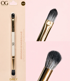 Brocha Profesional Doble Para Ojos OG BD06