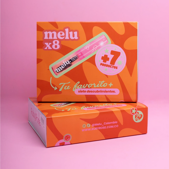 Kit Caja Melu Favoritos: Gel Cejas Melu + 7 Productos Sorpresa KT-FEVE-ME07