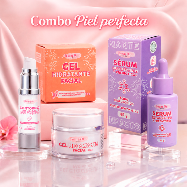 Combo Piel Perfecta: Serum, Crema, Contorno de Ojos (ENVIO GRATIS)