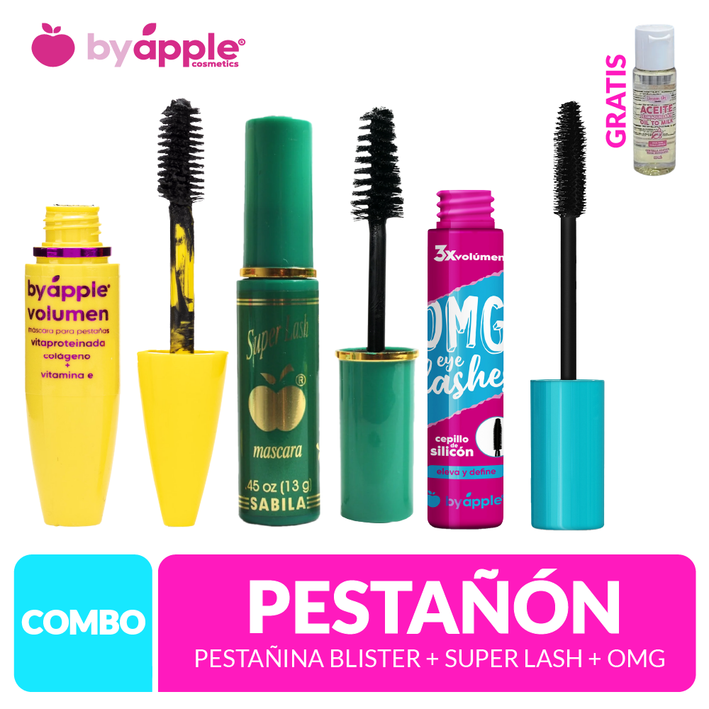 Combo Pestañon By Apple: 3 Productos + Obsequio.