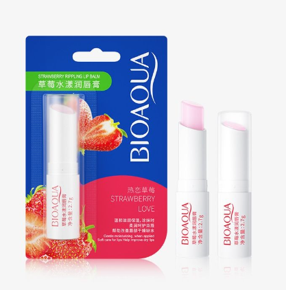 Balsamo en Barra Hidratante Labios Bioaqua Fresa BQY0621
