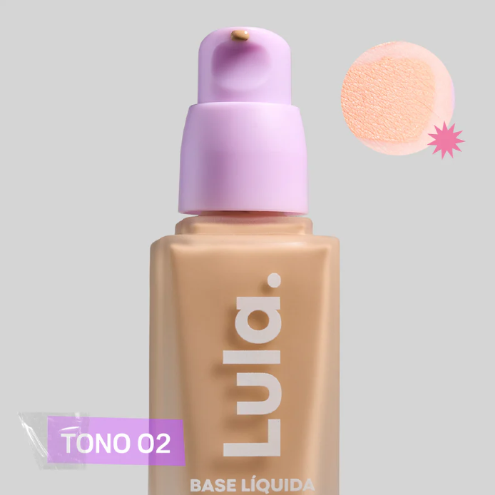 Base Liquida Matte Larga Duracion Lula T02