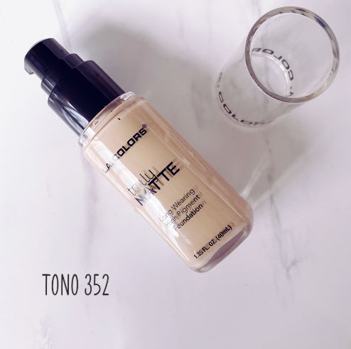 Base Alta Cobertura Truly Matte LA Colors - Natural CLM352