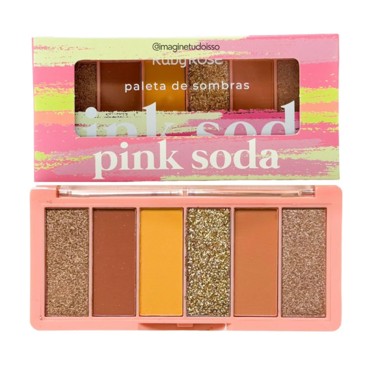 Paleta De Sombras Pink Soda Ruby Rose HB-F530