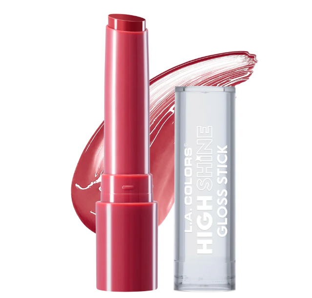Lip Balm High Shine Larga Duración LA Colors - 03 Kiss Pop