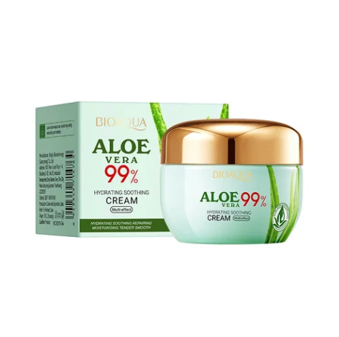 Crema Faciál Hidratante Aloe Vera Alta Hidratacion 60gr Bioaqua BQY14764