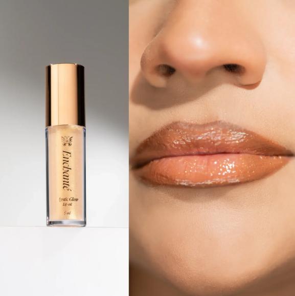 Lip Oil Mystic Glow Con Brillos Enchanté EC029