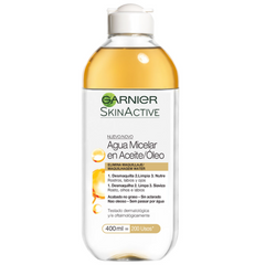 Agua Micelar Bifasica En Aceite Todo en 1 - 400ML Garnier