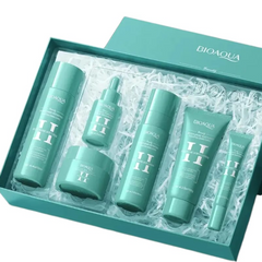 Kit Hialuronico Bioaqua: Jabón, Tónico, Serum, Crema, Locion, Contorno ojos
