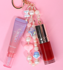 Llavero-Duo-Lip-Gloss-Aplicador-Jumbo-+-Lip-Balm-Magico-Gege-Bear-