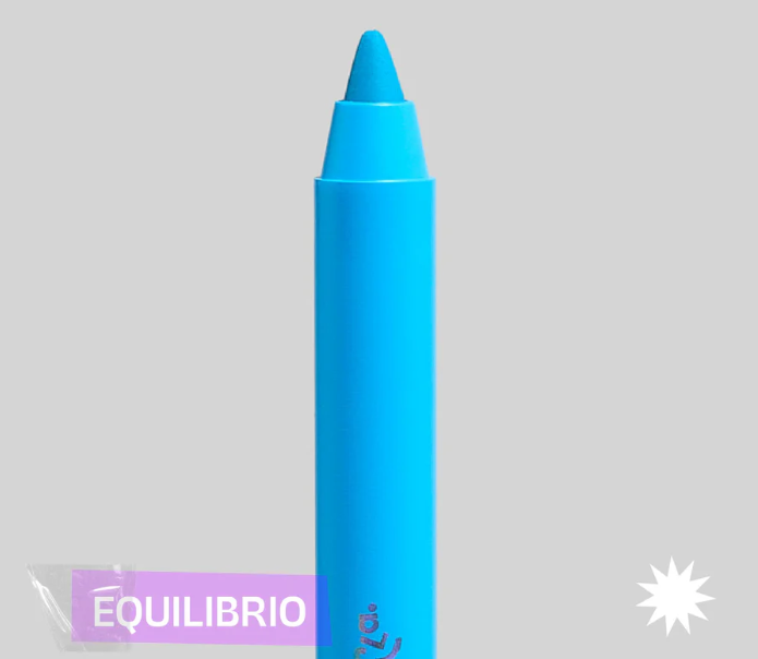 Lápiz Para Ojos  Rectractil Larga Duracion Lula - Color Azul LAP04