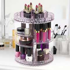 Organizador De Maquillaje Giratorio Con Separadores DREAM43