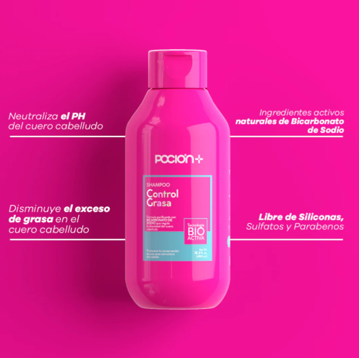 Shampoo Estimulante  Crecimiento Y Control Caida La Pocion PCN26