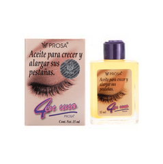 Aceite crecimiento de pestañas tratamiento y desmaquillante - Prosa 15 ml r11405