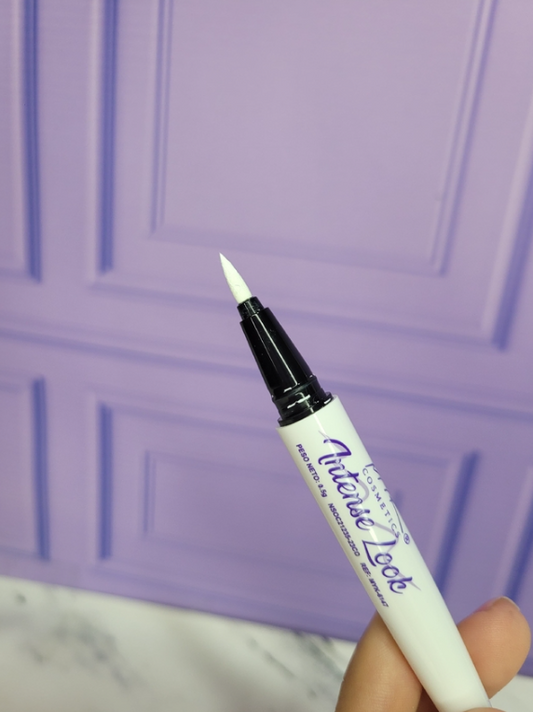 Delineador En Plumon Blanco Intense Look Larga Duracion MYK6147