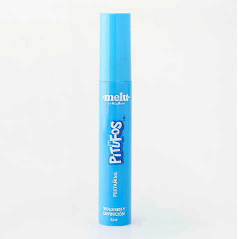 Pestañina Azul Formula Peel Off Colección Pitufos Ruby Rose PT-5000