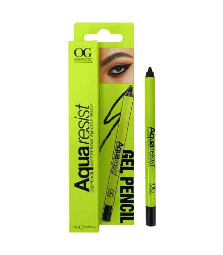Lapiz Negro A Prueba de Agua para Ojos Ultra Resistente Gel OG FP3018