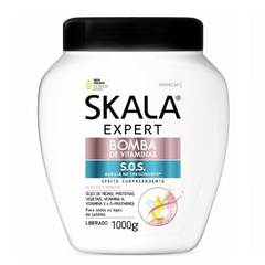 Tratamiento Capilar Bomba De Vitaminas Nutricion Y Fortalecimiento Skala 1000gr