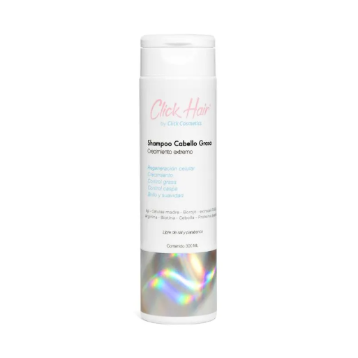 Shampoo De Ají Para Cabello Graso-Caída Click Hair 300ml