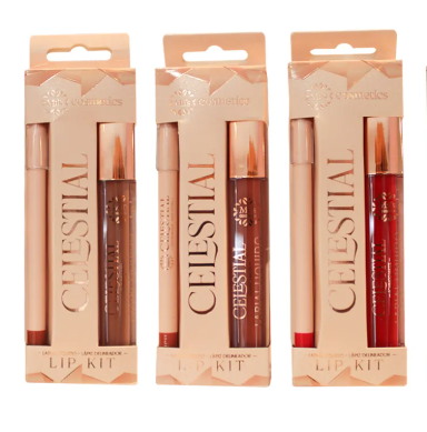 Kit Labios Celestial: Labial Matte + Lápiz de Labios Miis Cosmetics - T01