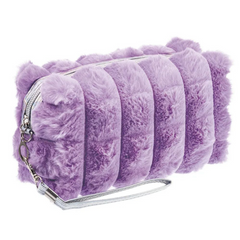 Cosmetiquera Mediana Peluche Con Llavero Engol CE-261