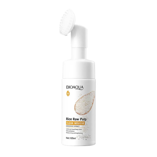 Espuma Facial De Arroz Con Cepillo Exfoliante Bioaqua BQY51803