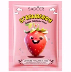 Mascarilla Velo Facial Hidratante Fresas Sadoer SD33635