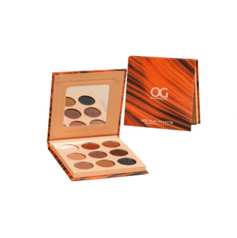 Paleta de Sombras Red Clay Palette x 9 Tonos OG DE7278
