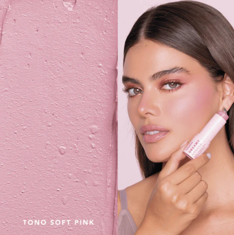 Rubor en Barra Cremoso Dreamy Cheeks Soft Pink Ruby Rose HB-M001