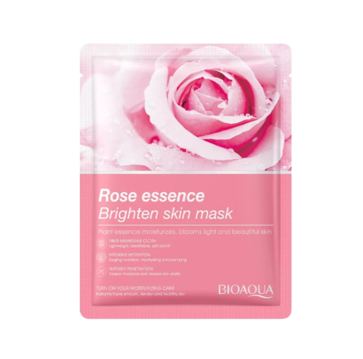 Mascarilla En Velo Facial Con Rosas Bioaqua BQY12463