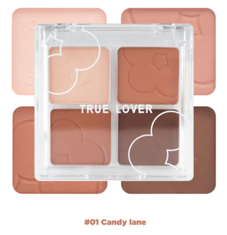 Paleta De Sombras Dreamy Flor x4 Tonos True Lover - T01 NI24720