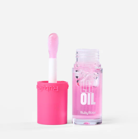 Lip Oil Brillo de Labios Transparente Ruby Rose HB-8225.